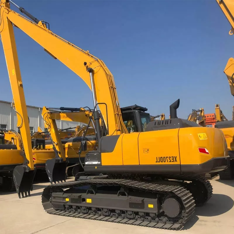 28-ton XE270DLL long-reach boom crawler excavator