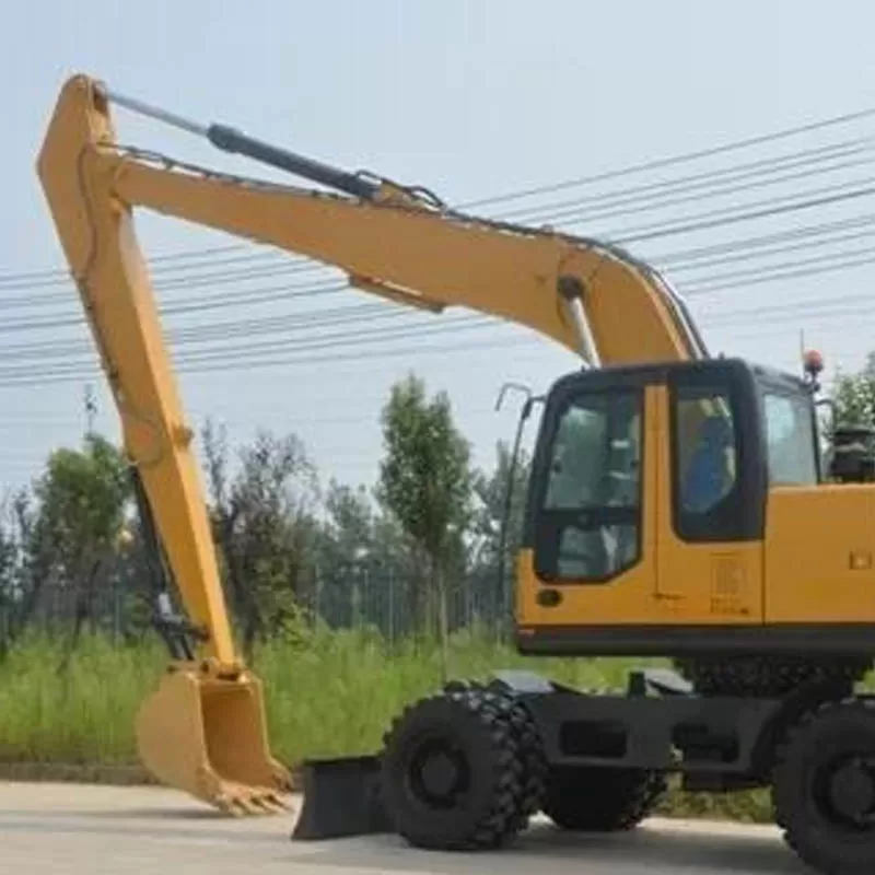 Excavadora de ruedas hidráulica XE210WLL de 20 toneladas nueva con cuchara de 0,5 metros cúbicos, en venta con repuestos.