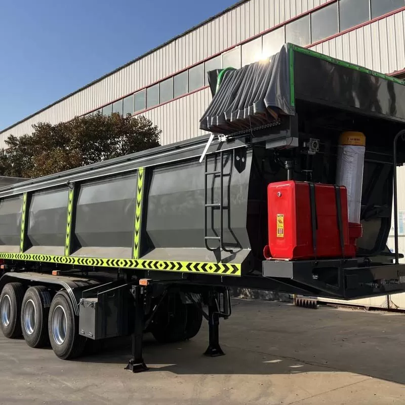 Semirremolque volcador de metano de carbón Sinotruk 40