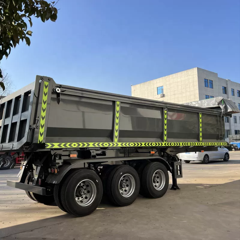 Semirremolque volcador de metano de carbón Sinotruk 40