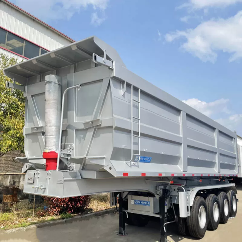 Semirremolques de volteo trasero, camiones de carga de 40 a 100 toneladas, disponibles para la venta.