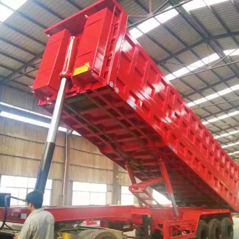 Semirremolques de volteo trasero, camiones de carga de 40 a 100 toneladas, disponibles para la venta.