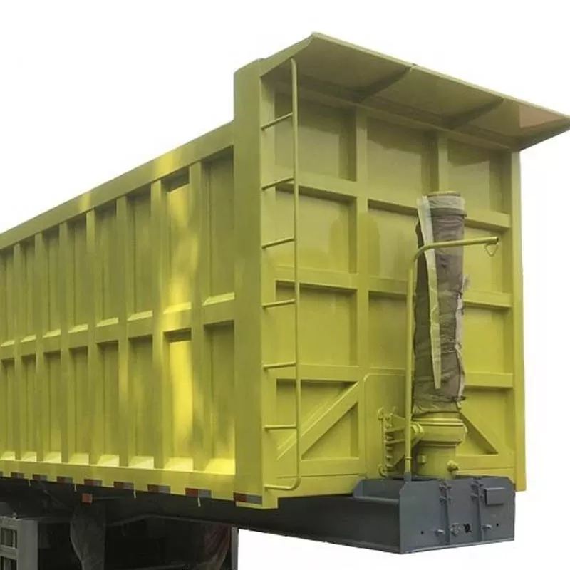 Shandong Factory 3/4 Axle Steel Semi-Trailer 60-ton and 50-ton Rear Dump Trucks for Sale