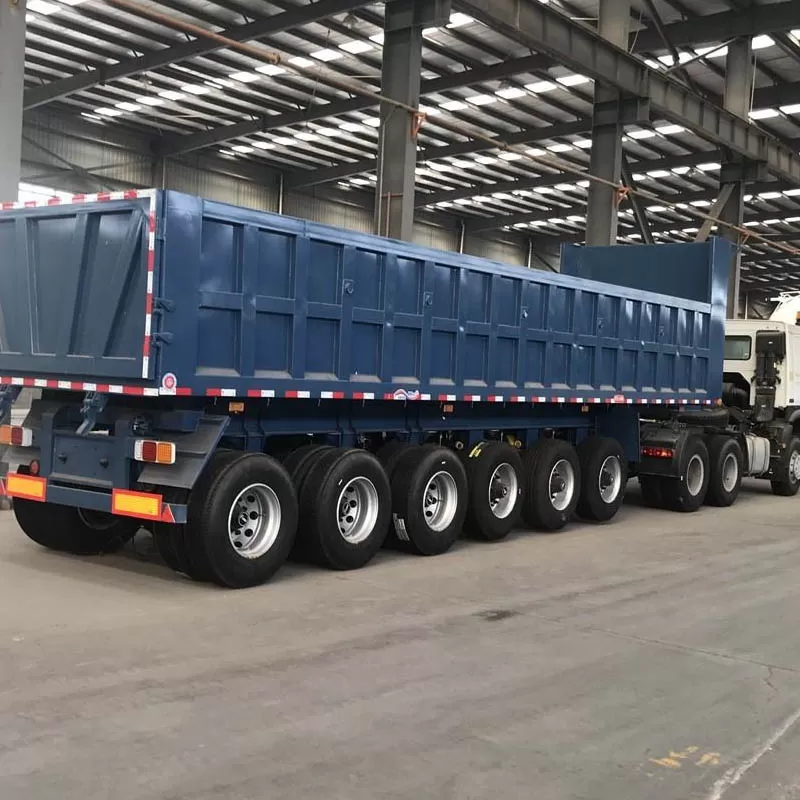 Multi-Axle Rear Dump Trailers and Dump Trucks for Sale from Manufacturers