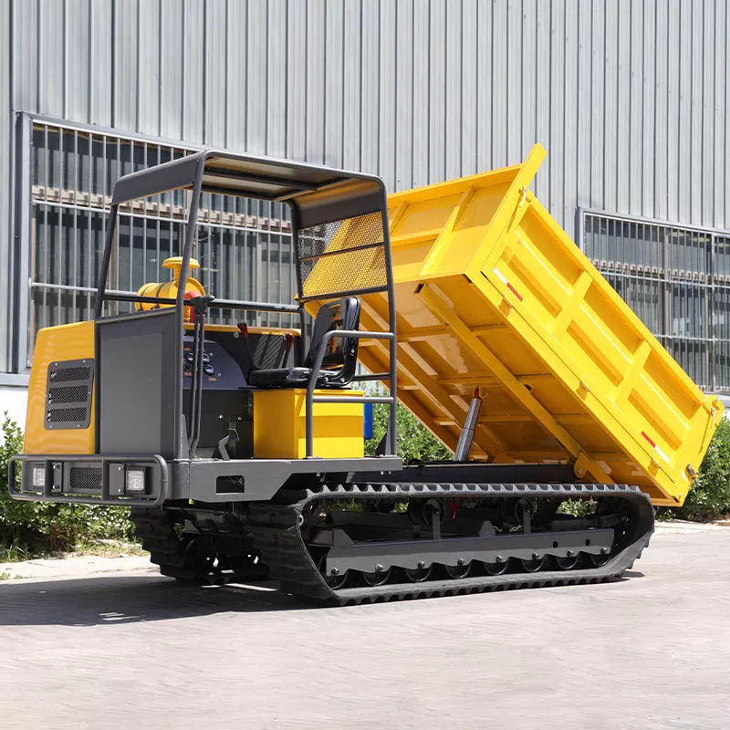 شاحنة نقل قلابة صغيرة مجنزرة من توروس (2 طن، 3 طن، 4 طن) مزودة بنظام هيدروليكي مقاوم للحرارة العالية