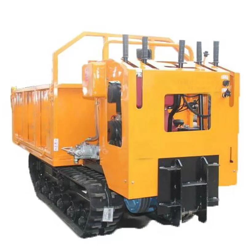 Minicargador con Chasis de Orugas, Cosechadora de Palma China, Cami&oacute;n de Orugas para Transporte Agr&iacute;cola Chino