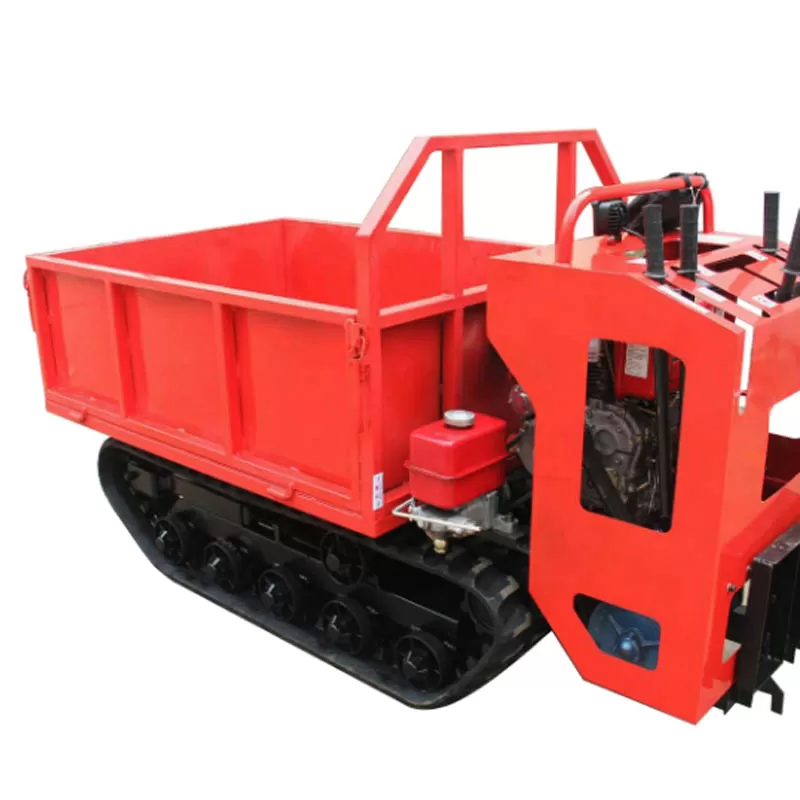 Minicargador con Chasis de Orugas, Cosechadora de Palma China, Cami&oacute;n de Orugas para Transporte Agr&iacute;cola Chino