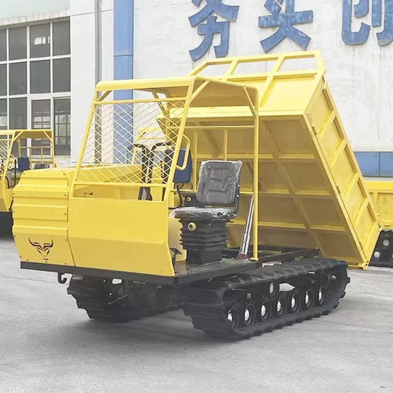 High-quality mini truck loader, 1.5-ton, 2-ton, 2.5-ton tracked dumper.