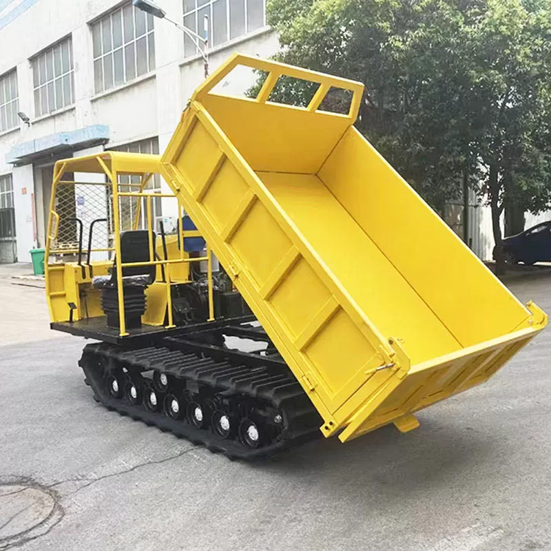 High-quality mini truck loader, 1.5-ton, 2-ton, 2.5-ton tracked dumper.