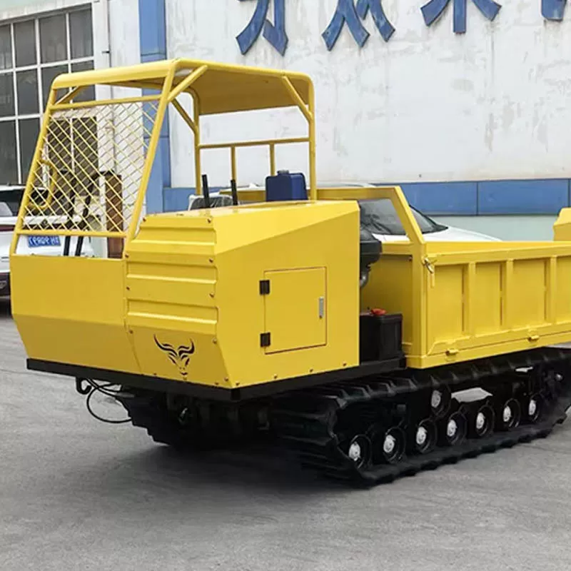 High-quality mini truck loader, 1.5-ton, 2-ton, 2.5-ton tracked dumper.