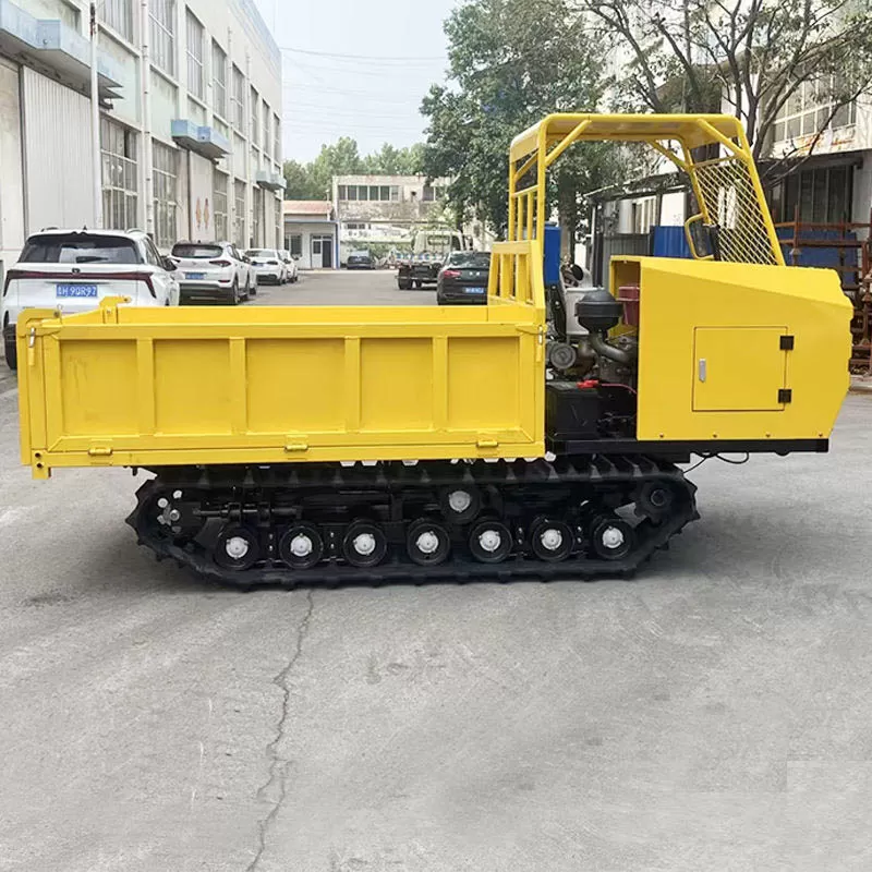 High-quality mini truck loader, 1.5-ton, 2-ton, 2.5-ton tracked dumper.