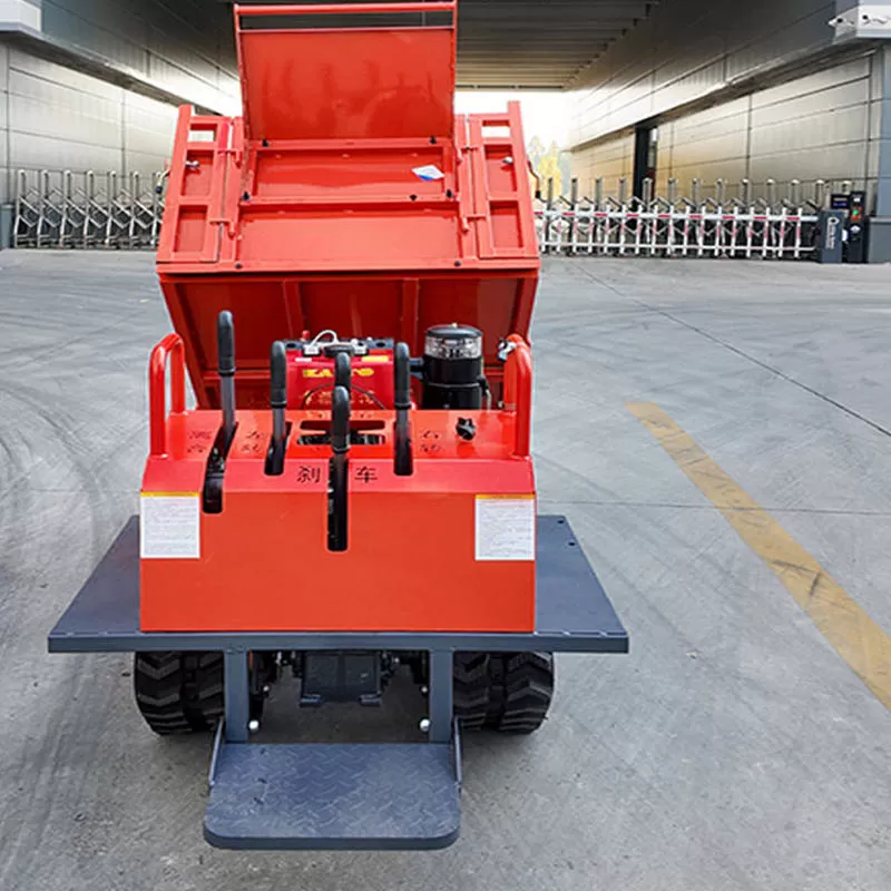 High-Quality Mini Truck Loader 1 Ton 1.5 Ton 2 Ton 2.5 Ton Tracked Dumper with Engine and Short Turning Radius
