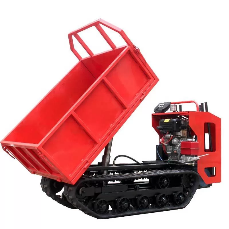 مركبة نقل مجنزرة صغيرة متعددة الوظائف، شاحنة قلابة مجنزرة، رافعة حمولة طن واحد