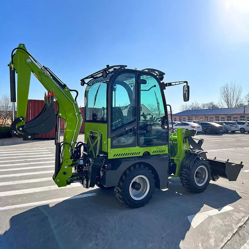 Mini retroexcavadoras para construcci&oacute;n urbana: Retroexcavadoras asequibles de China