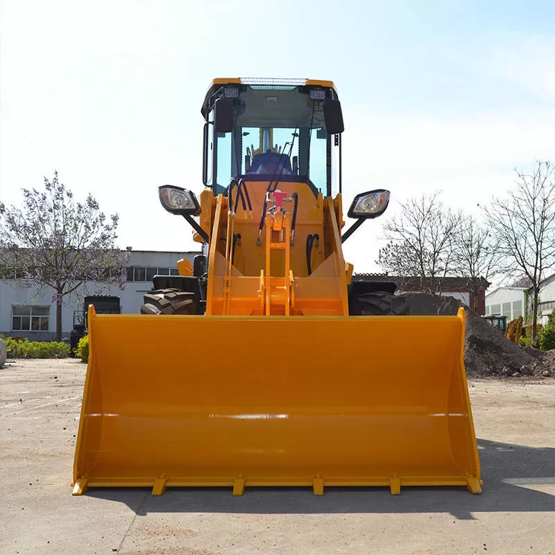 High-quality heavy-duty diesel backhoe loader, 4x4 backhoe loader.