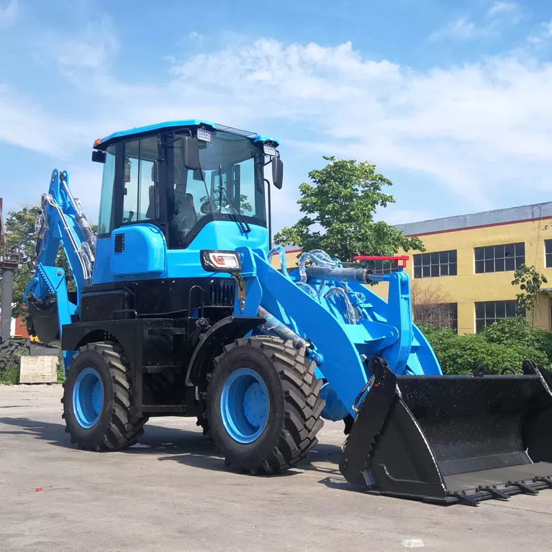 حفارة صغيرة صينية ذات دفع رباعي