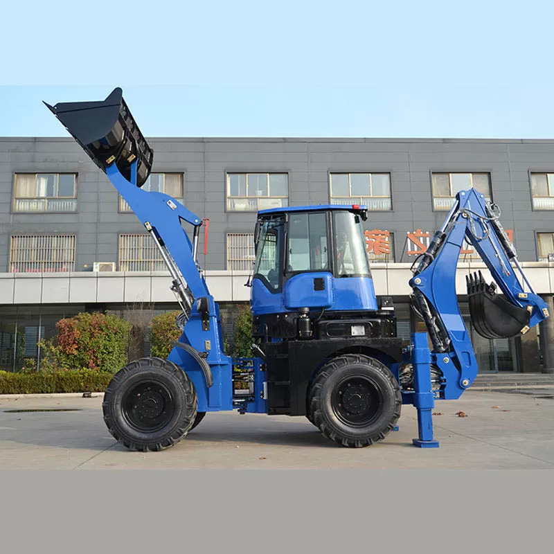 حفارة صغيرة صينية ذات دفع رباعي