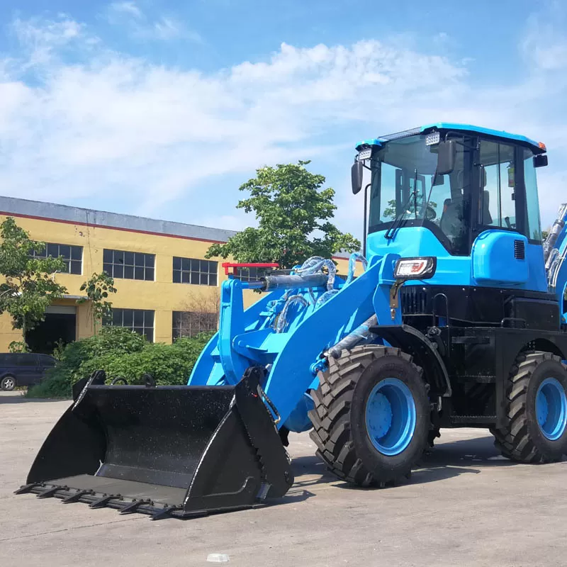 حفارة صغيرة صينية ذات دفع رباعي