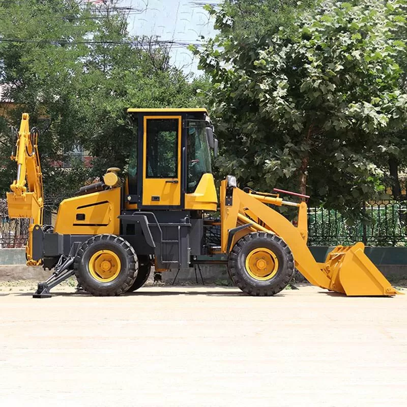 حفارة ذات عجلات، حفارة صغيرة ذات عجلات، حفارة