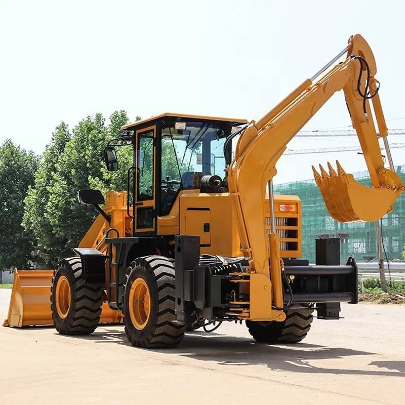 حفارة ذات عجلات، حفارة صغيرة ذات عجلات، حفارة