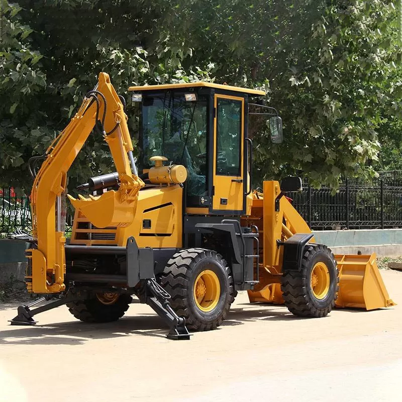 حفارة ذات عجلات، حفارة صغيرة ذات عجلات، حفارة