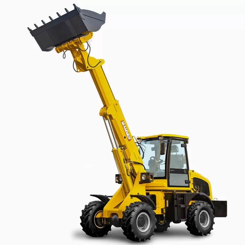 Small Remote-Controlled Loader, Telescopic Front-End Wheel Loader, 1.6-ton Wheel Loader, Mini Wheel Loader