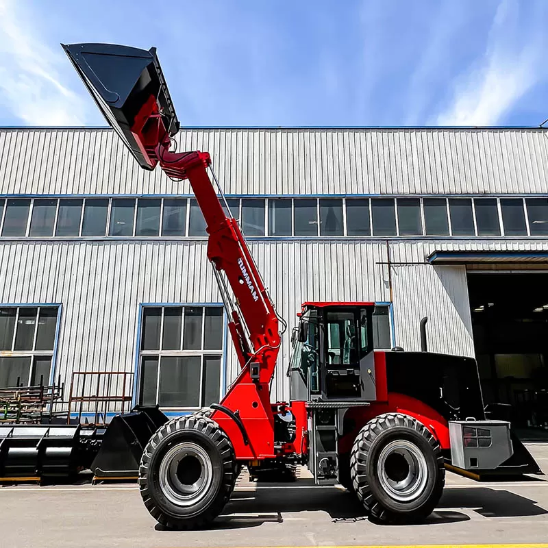 جرافة تلسكوبية زراعية صغيرة جديدة Eap4 Euro5، خدمة تخصيص، سعة تحميل 4000 كجم