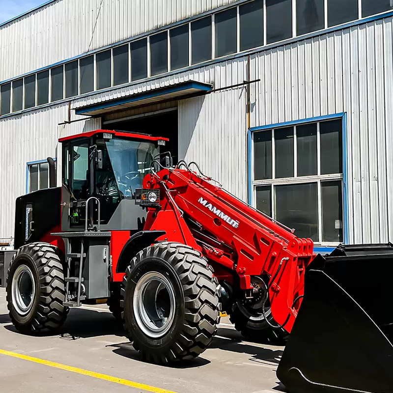 جرافة تلسكوبية زراعية صغيرة جديدة Eap4 Euro5، خدمة تخصيص، سعة تحميل 4000 كجم