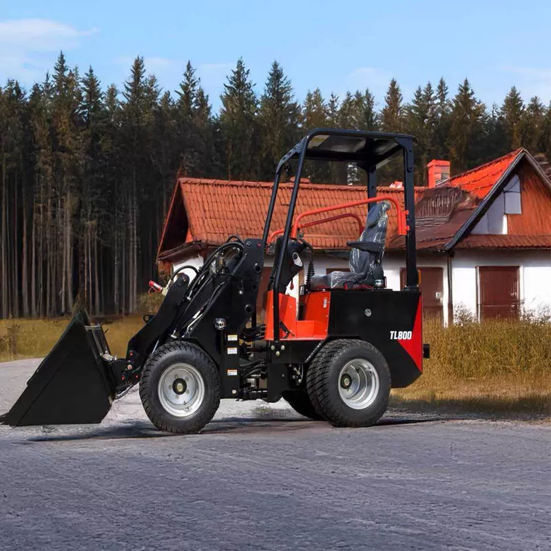 800kg 1000kg 1600kg 1800kg 4-Wheel Drive Diesel Engine Telescopic Loader
