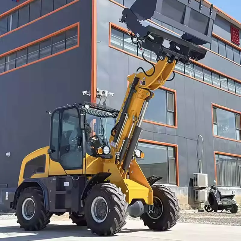 Cargadora de ruedas frontal di&eacute;sel con motor EURO 5, minicargadora compacta, cargadora de ruedas telesc&oacute;pica en venta.