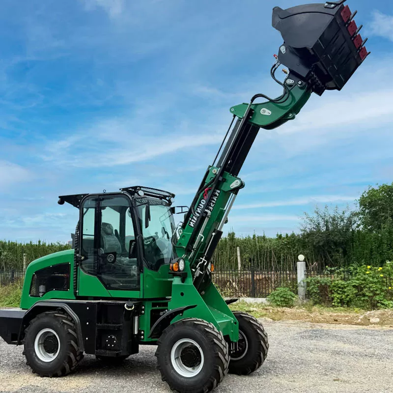 Cargadora de ruedas frontal di&eacute;sel con motor EURO 5, minicargadora compacta, cargadora de ruedas telesc&oacute;pica en venta.