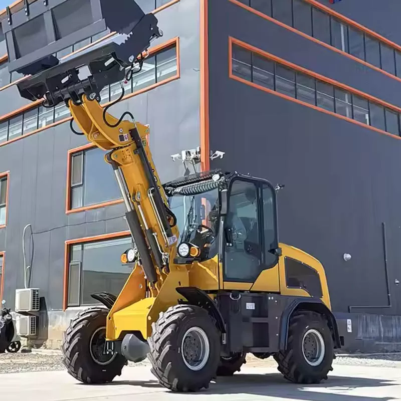 Cargadora de ruedas frontal di&eacute;sel con motor EURO 5, minicargadora compacta, cargadora de ruedas telesc&oacute;pica en venta.