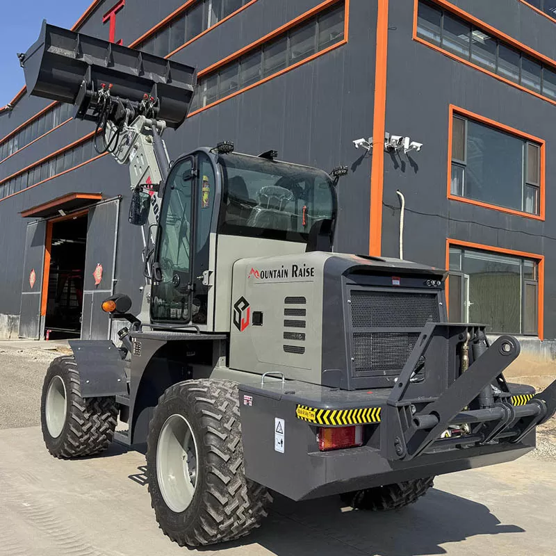 Cargadora telesc&oacute;pica, cargadora frontal hidr&aacute;ulica con ruedas, con certificaci&oacute;n CE y EPA