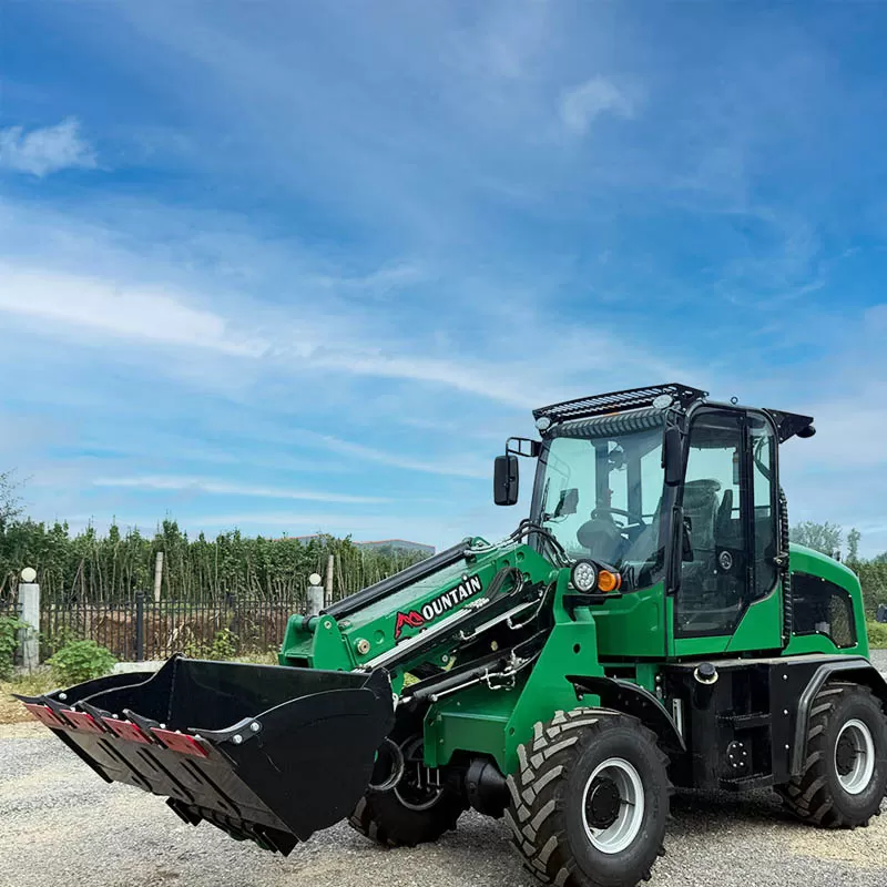 Minicargadora Frontal Mountain Lift, Cargadora con Control Remoto, 1.5 Toneladas, Cargadora Telesc&oacute;pica Compacta con Ruedas