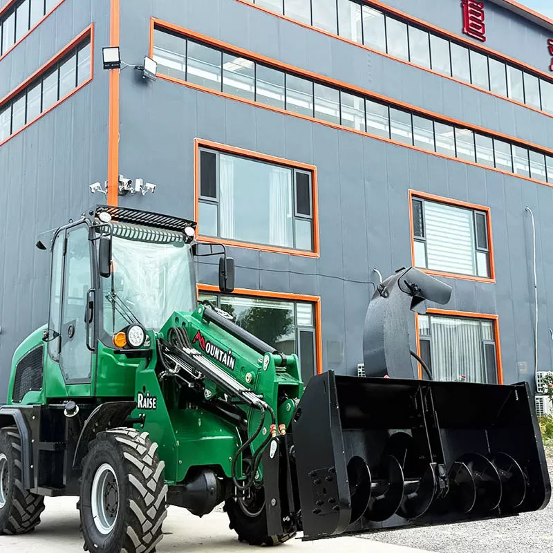 Minicargadora Frontal Mountain Lift, Cargadora con Control Remoto, 1.5 Toneladas, Cargadora Telesc&oacute;pica Compacta con Ruedas