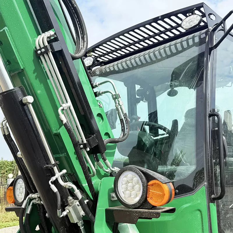 Minicargadora Frontal Mountain Lift, Cargadora con Control Remoto, 1.5 Toneladas, Cargadora Telesc&oacute;pica Compacta con Ruedas