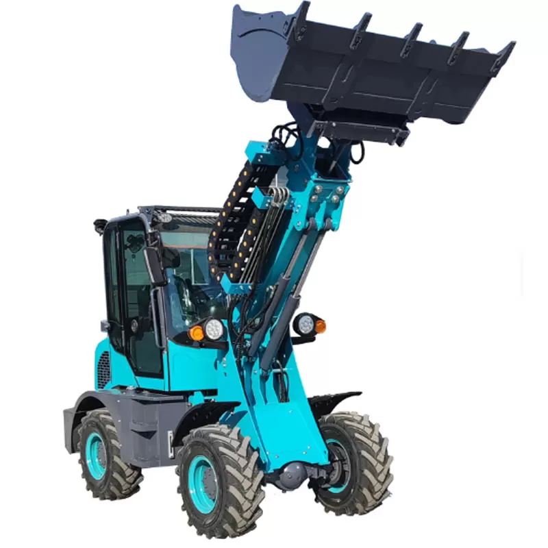 Mountain terrain lifting miniature front-end loader remote-controlled loader