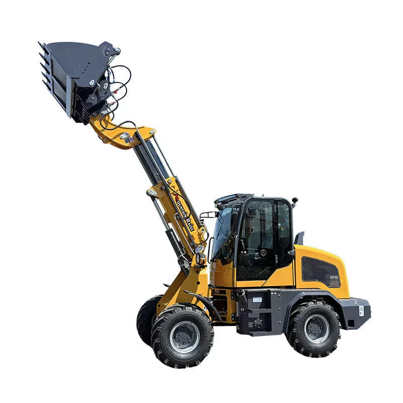 European Construction Farm Equipment Telescopic Boom Series Front Fork Mini Wheel Loader