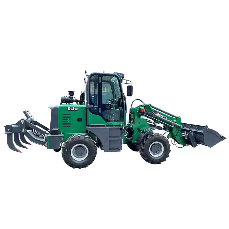 Mountain-Climbing Hot Selling TL1500 W Heavy Duty Telescopic Handler 4WD Steering Remote Control Handler Telescopic Boom Loader for Sale