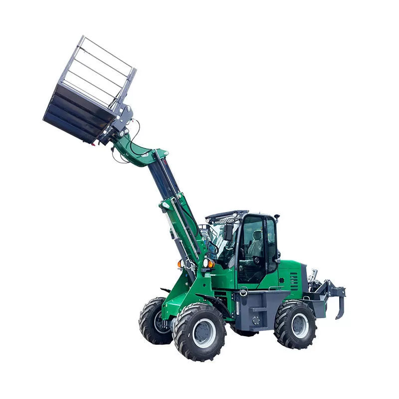 Mountain-Climbing Hot Selling TL1500 W Heavy Duty Telescopic Handler 4WD Steering Remote Control Handler Telescopic Boom Loader for Sale