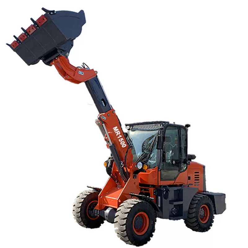Mountain Raise MR1500 China Factory 1.5T Telescopic Loader Hydraulic Mini Loader at a Favorable Price