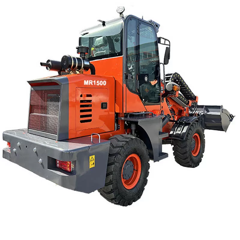Mountain Raise MR1500 China Factory 1.5T Telescopic Loader Hydraulic Mini Loader at a Favorable Price