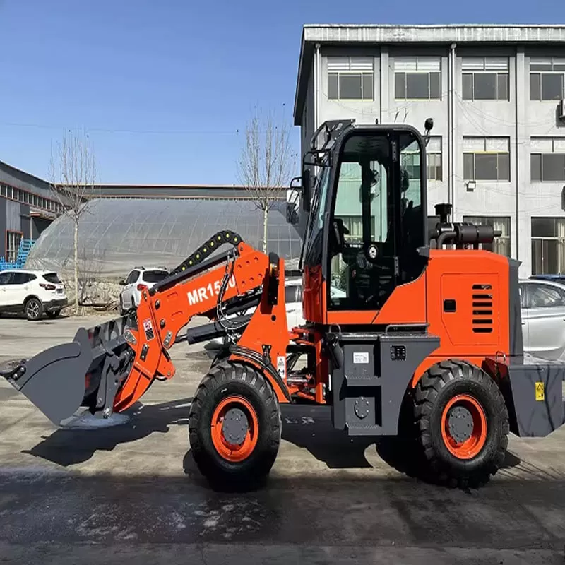 Mountain Raise MR1500 China Factory 1.5T Telescopic Loader Hydraulic Mini Loader at a Favorable Price
