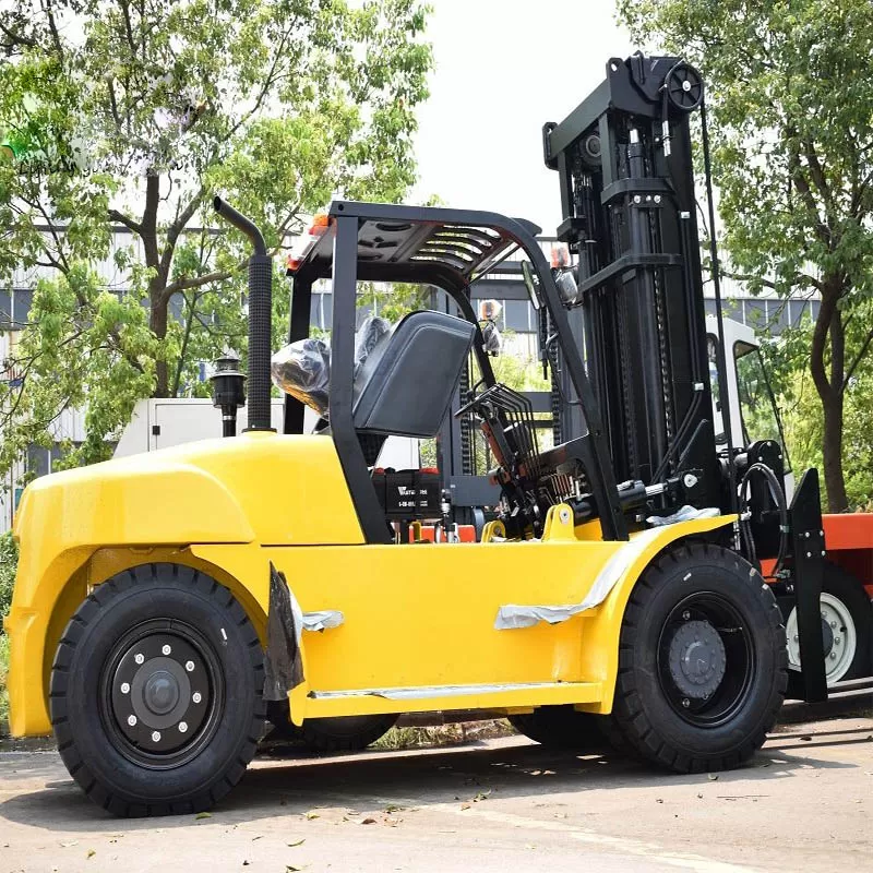 Used TCM FD100 Forklift with Japanese Isuzu Engine for Sale