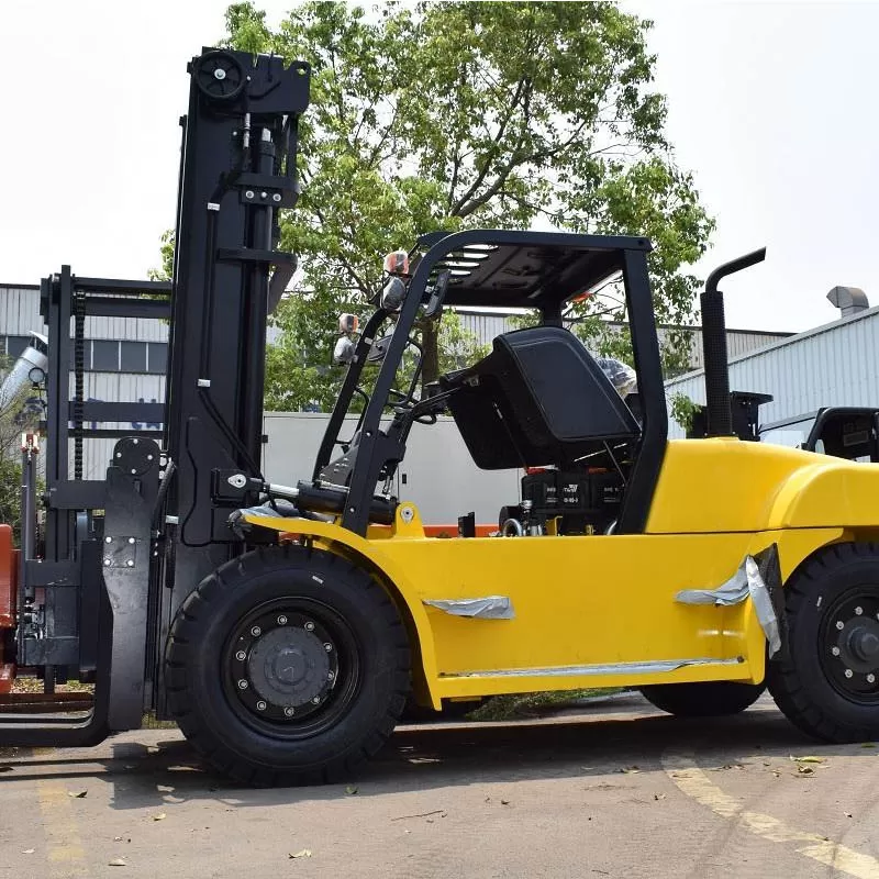 Used TCM FD100 Forklift with Japanese Isuzu Engine for Sale