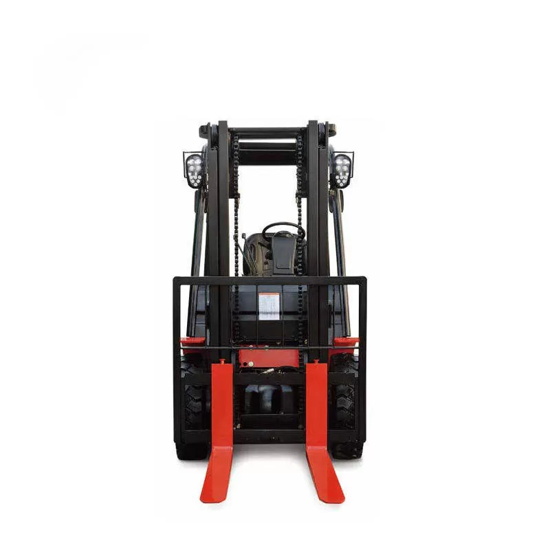 Optional side shift and automatic fork adjustment 4x4 hydraulic diesel forklift