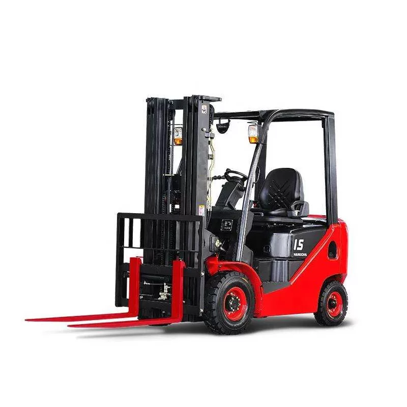Optional side shift and automatic fork adjustment 4x4 hydraulic diesel forklift