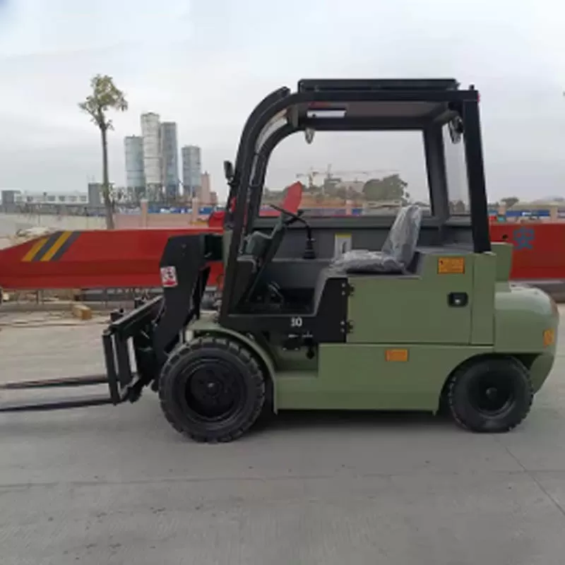 For sale: Remote-controlled telescopic boom forklift with remote-controlled boom.