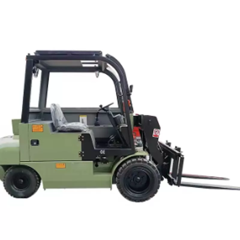 For sale: Remote-controlled telescopic boom forklift with remote-controlled boom.