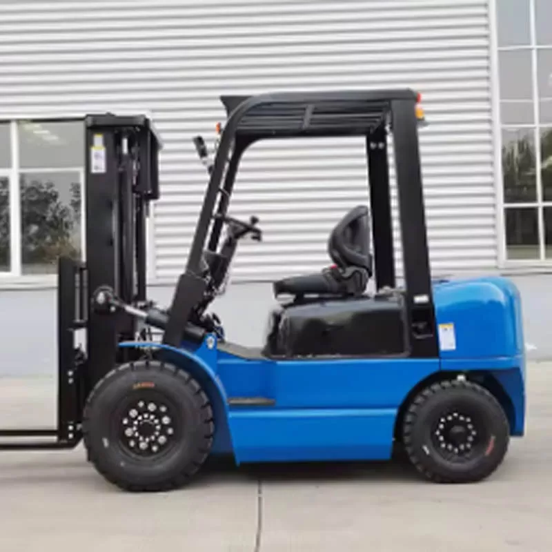 Carretillas elevadoras di&eacute;sel de 1,5, 2, 2,5, 3, 3,5, 4 y 5 toneladas, de China, equipadas con motores importados y fabricadas en China.